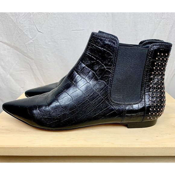 MIMCO Black ‘Samurai’ Ankle Boots size 38 - Picture 2 of 7